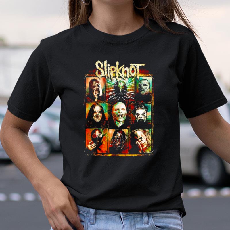 Slipknot Vintage Retro Music Band Halloween Shirts