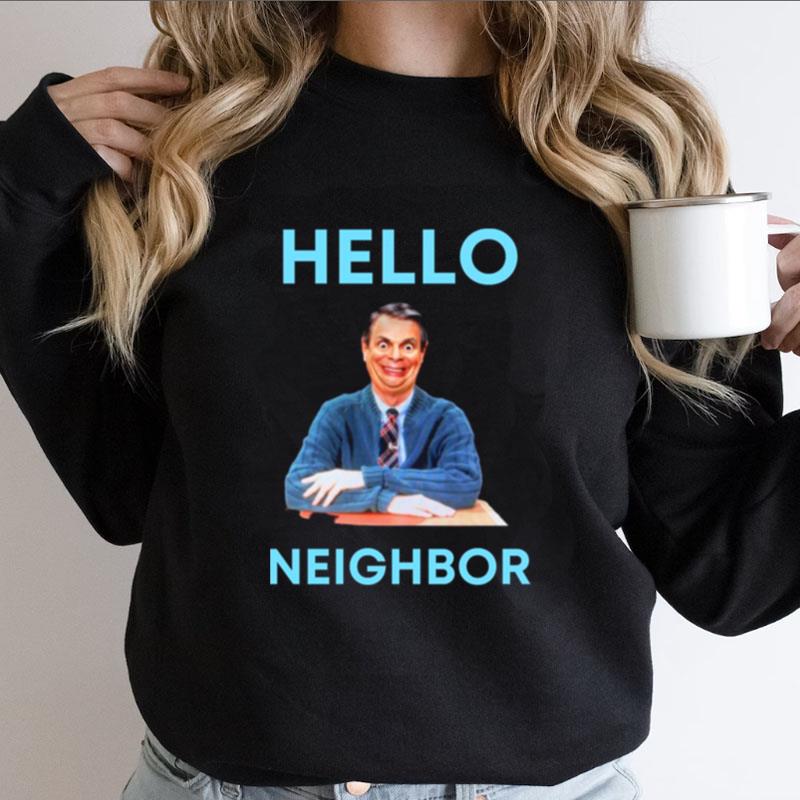 Spooky Mister Rogers' Neighborhood Children's Television Hos Shirts