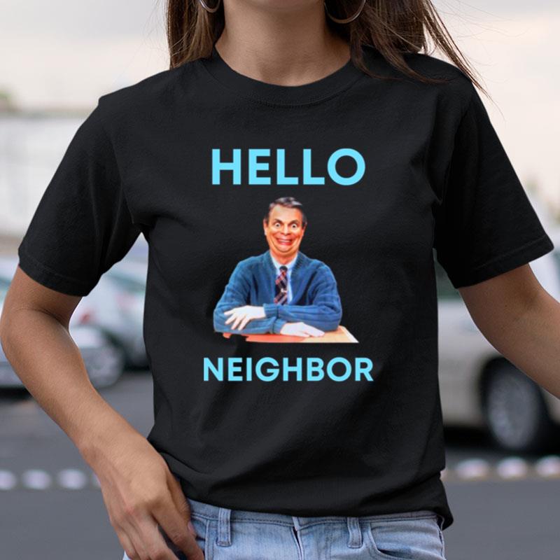 Spooky Mister Rogers' Neighborhood Children's Television Hos Shirts