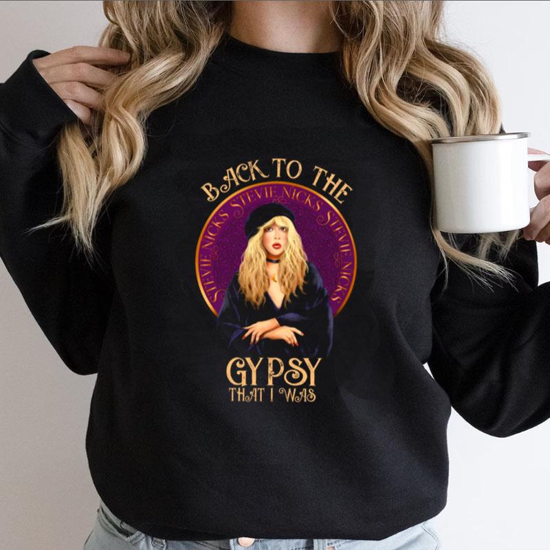 Stevie Nicks Rock On Gold Back To The Gypsy Shirts