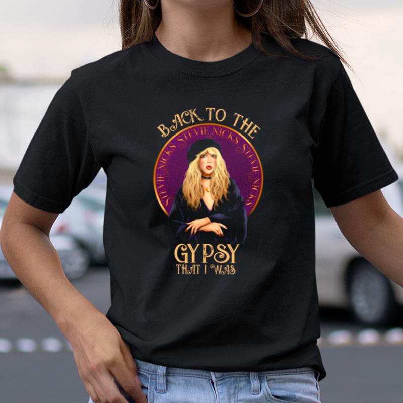 Stevie Nicks Rock On Gold Back To The Gypsy Shirts