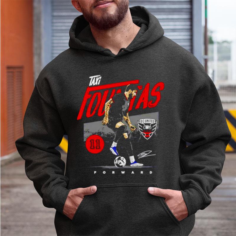 Taxiarchis Fountas D.C. United Grunge Signature Shirts