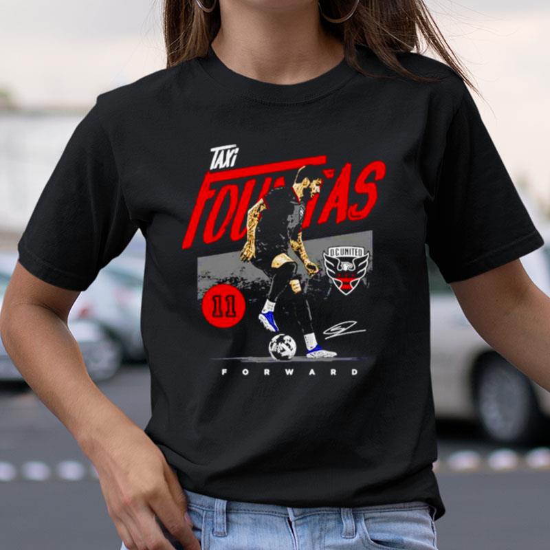 Taxiarchis Fountas D.C. United Grunge Signature Shirts