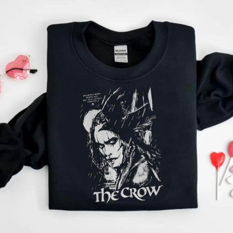 The Crow Forever Vintage Black Shirts