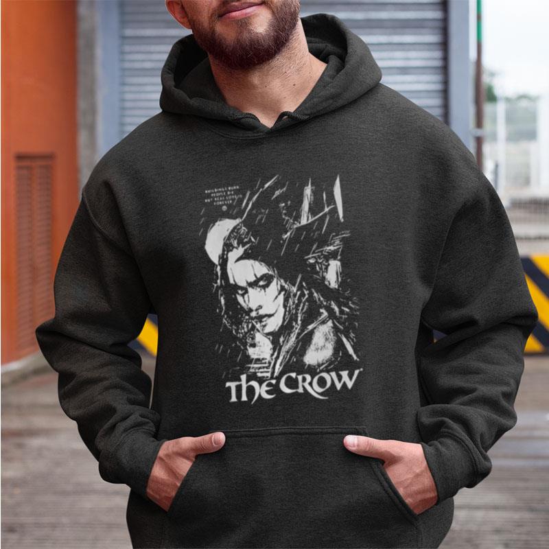The Crow Forever Vintage Black Shirts