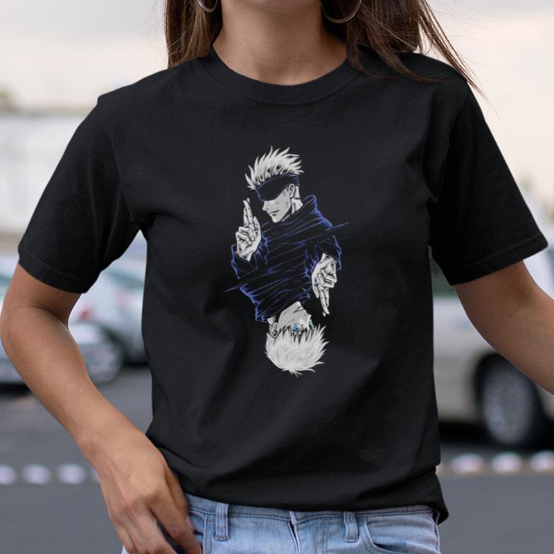 The Limitless And Six Eyes Jujutsu Kaisen Satoru Gojo Shirts