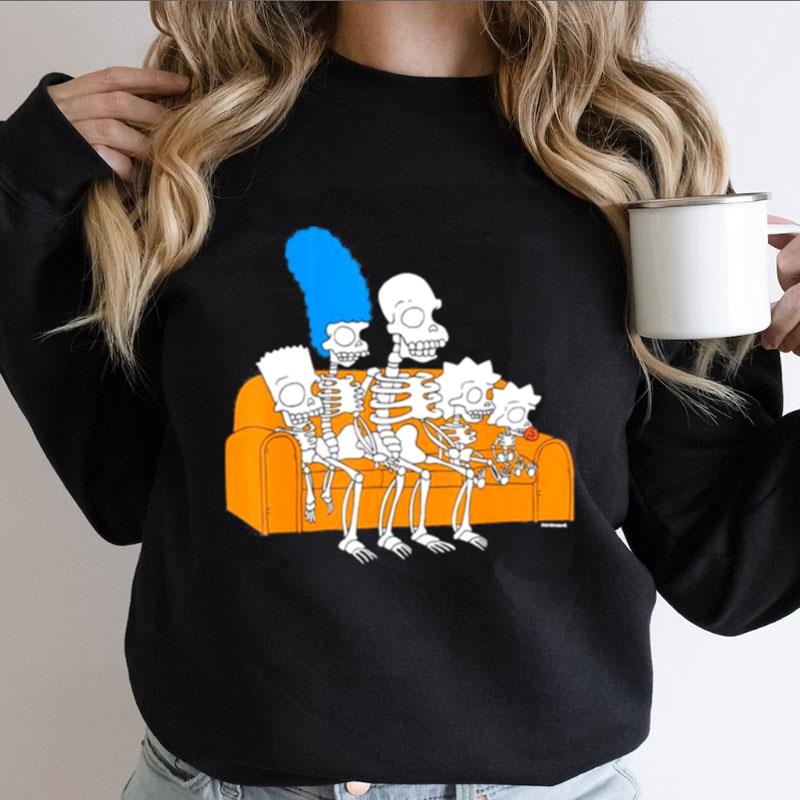 The Simpsons Skeletons Treehouse Of Horror Couch Gag Shirts