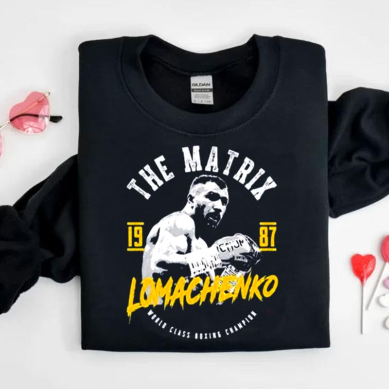 Vasyl Lomachenko Grunge Logo Shirts