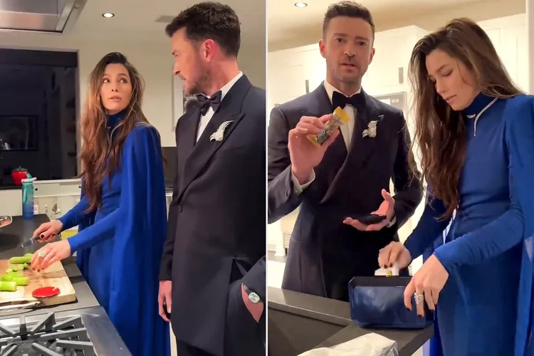 essica Biel and Justin Timberlake: Snack-Packed Duo Spark Fun Moments Ahead of Oscars Afterparty