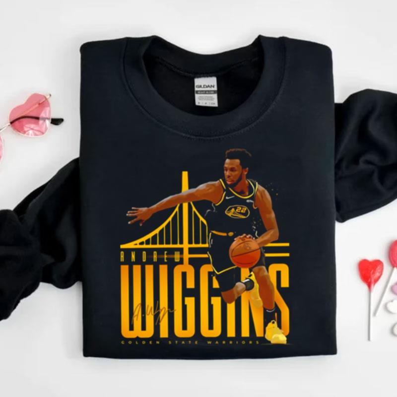 Andrew Wiggins Golden State Warriors Number 22 Basketball Sports Shirts