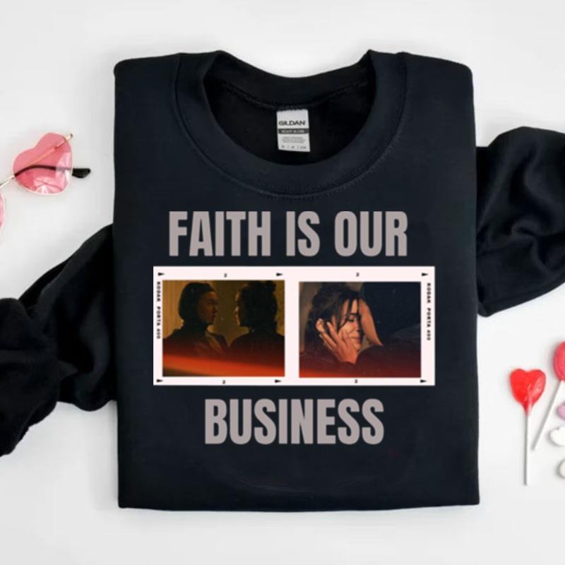 Beatrice And Ava Kristina Tonteri Young Warrior Nun Faith Is Our Business Shirts