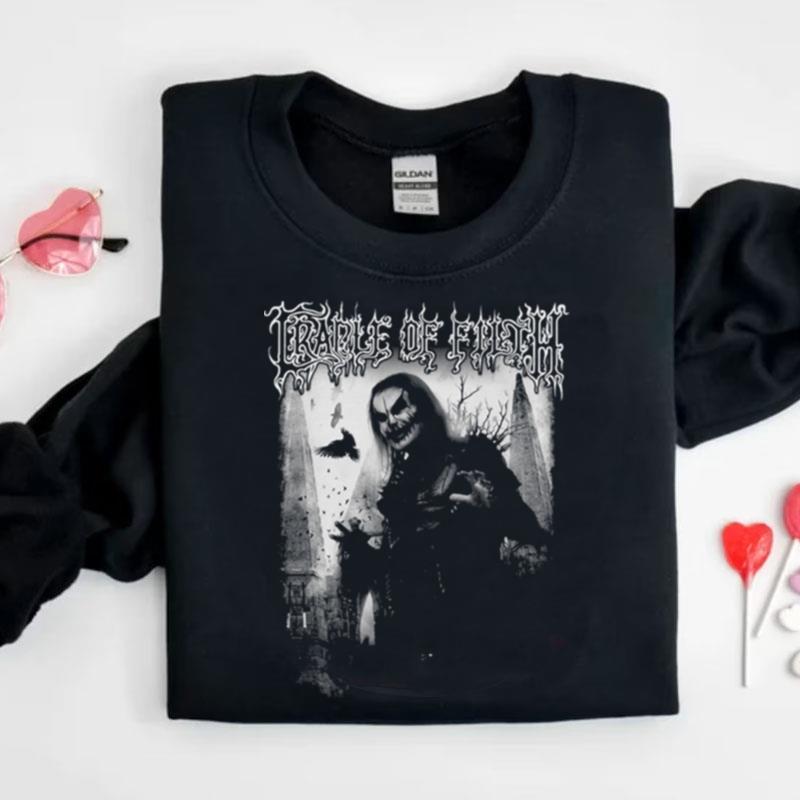 Black Metal Cradle Of Filth Rock Band Shirts