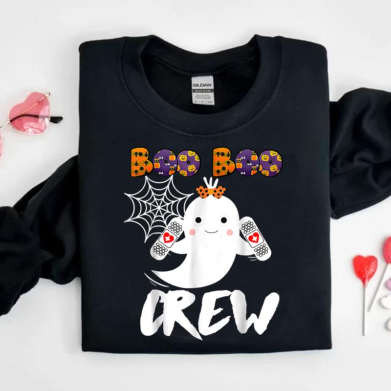 Boo Boo Crew Nurse Funny Halloween Costume Fun Shirts