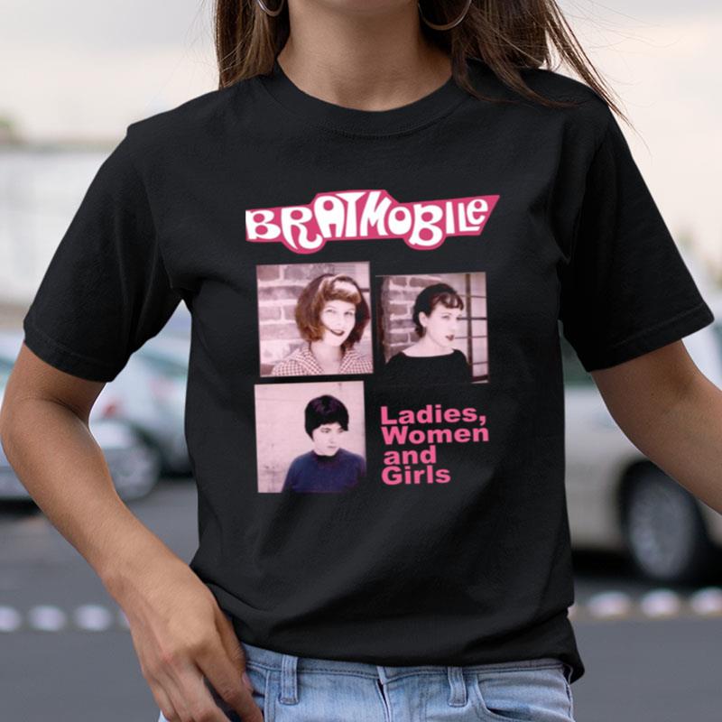 Bratmobile Band Ladies Women And Girls Shirts