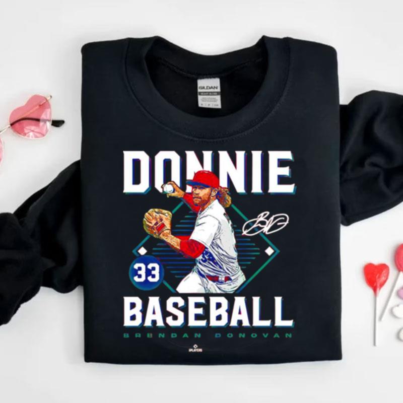 Brendan Donovan Donnie Baseball Signature Shirts