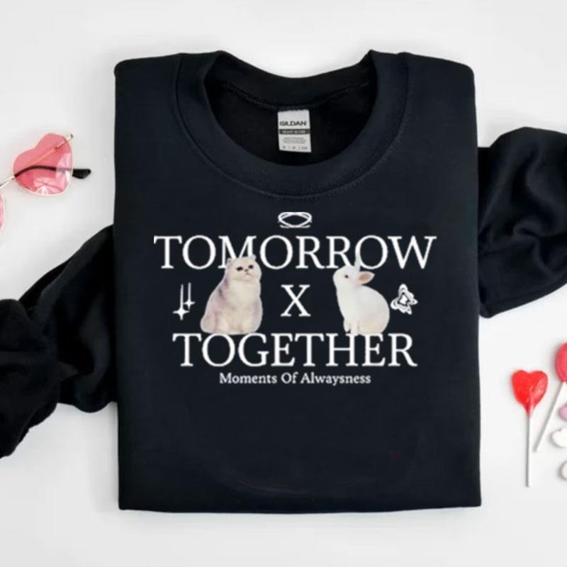 Cat Bunny Tomorrow X Together Moments Of Alwaysness Shirts