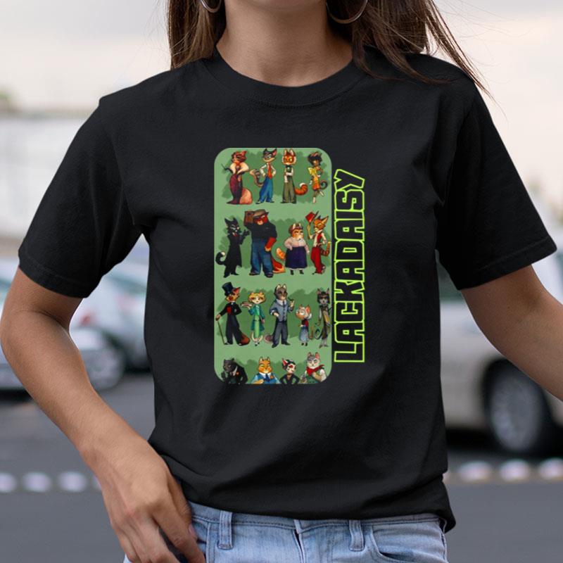 Characters Design Lackadaisy Shirts