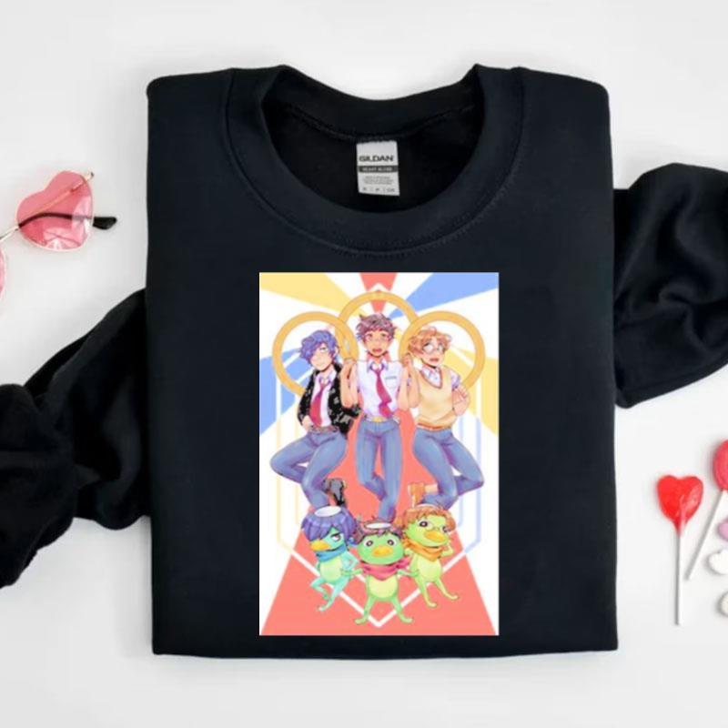 Characters Kappas Sarazanmai Shirts