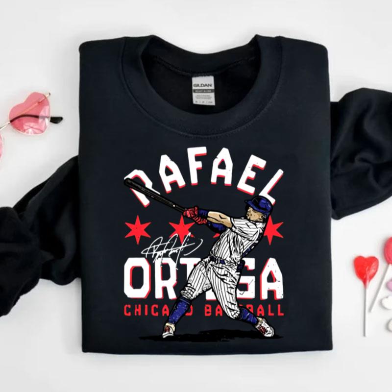 Chicago Cubs Rafael Ortega Signature Shirts