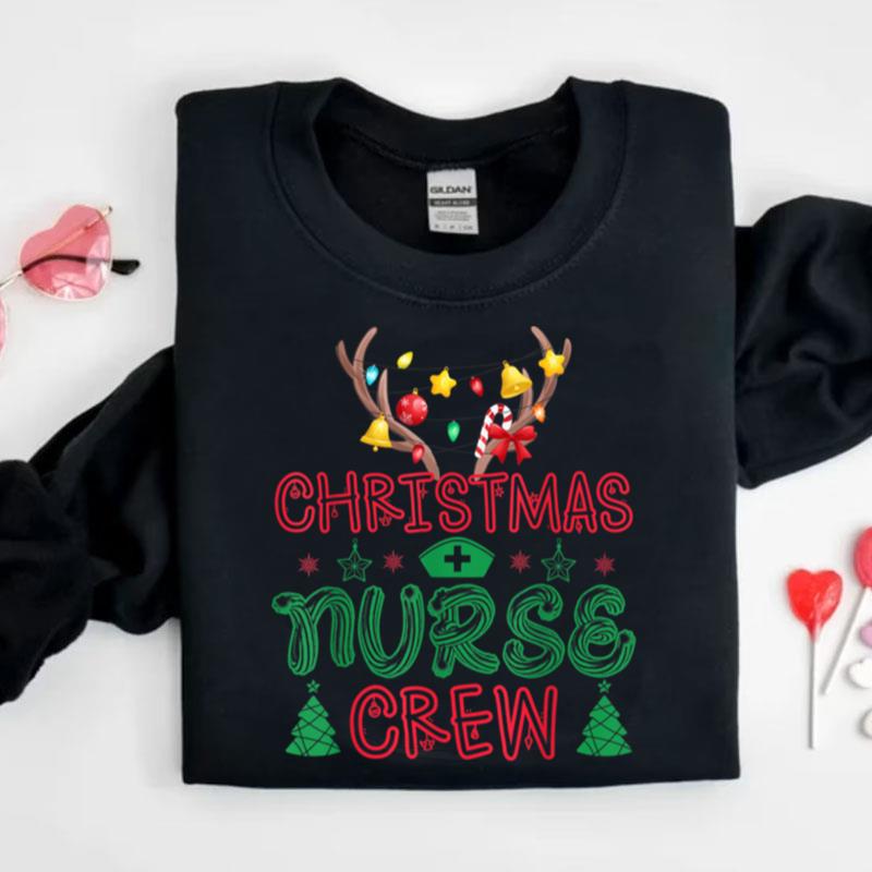 Christmas Nurse Crew Deer Shirts