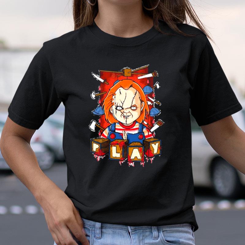 Chucky Let's Play Child's Play Halloween Shirts