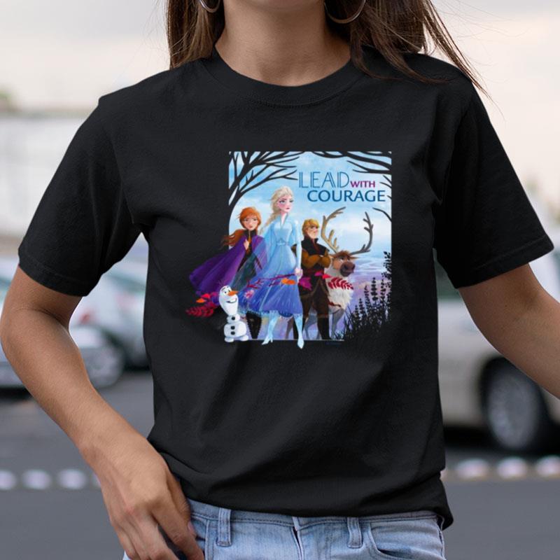 Cool Art Anna Elsa & Friends Courage Frozen Shirts