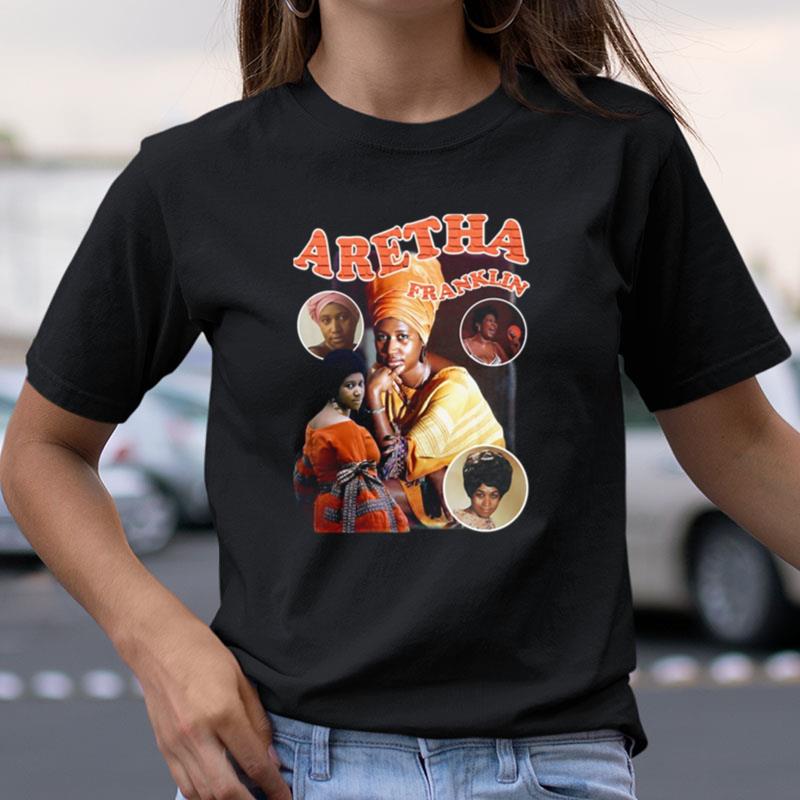 Custom Aretha Franklin Portrait Shirts