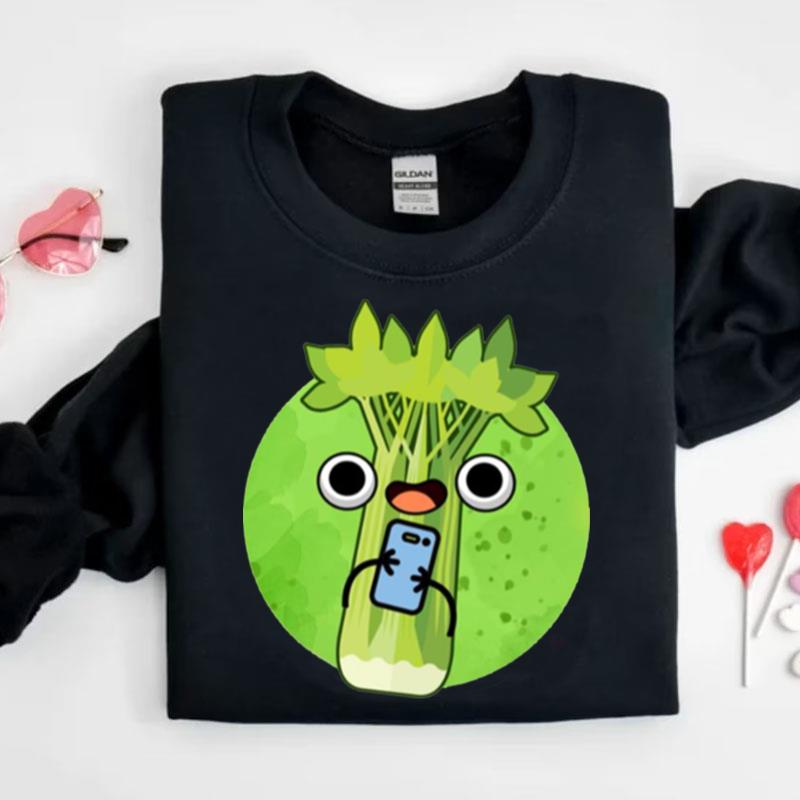 Cute Cellphone Celery Shirts