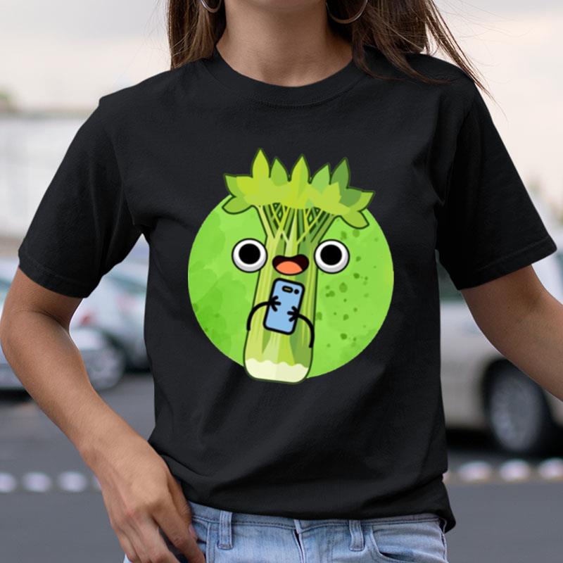 Cute Cellphone Celery Shirts