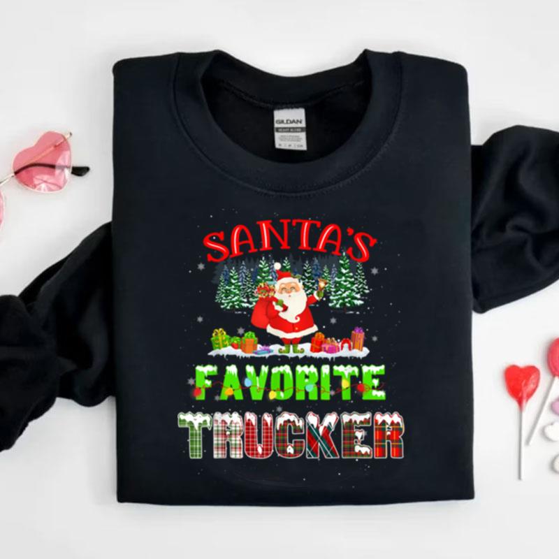 Cute Santa Claus Trucker Funny Costume Christmas Holiday Shirts