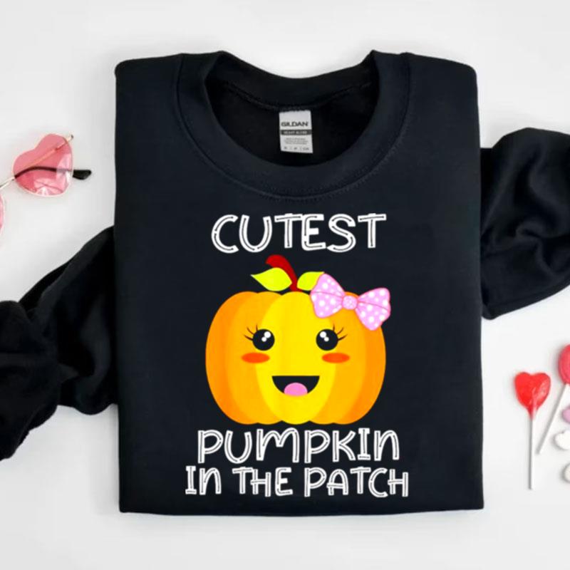 Cutest Pumpkin In The Patch Halloween Thanksgiving Shirts