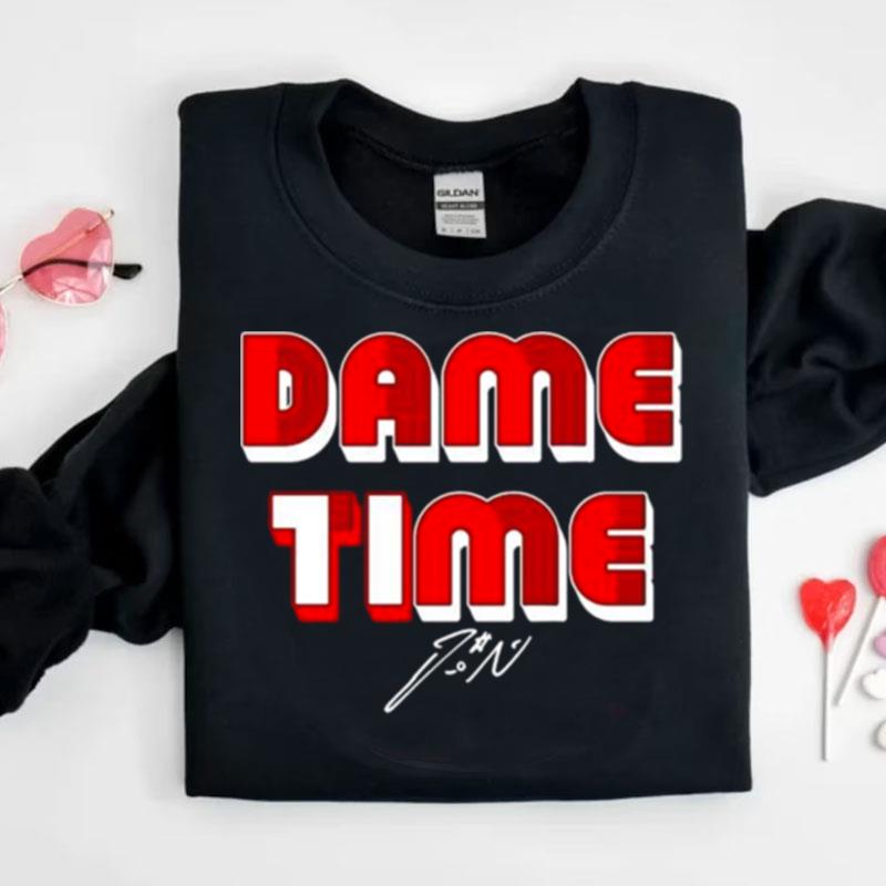 Dame Time Portland Basketball Signature Shirts