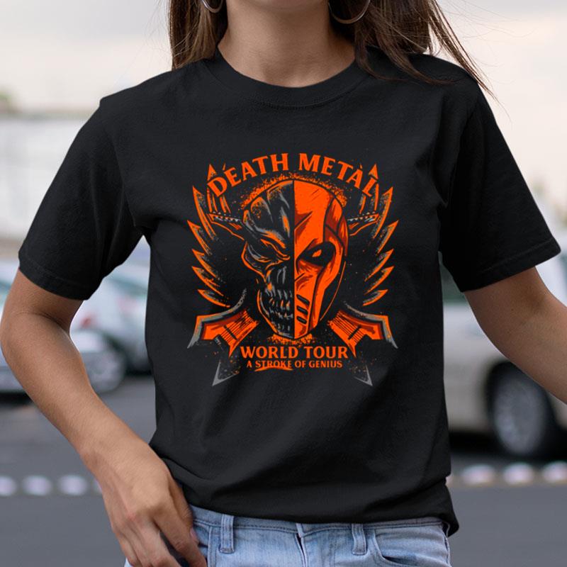 Death Metal Dc Deathstroke Shirts