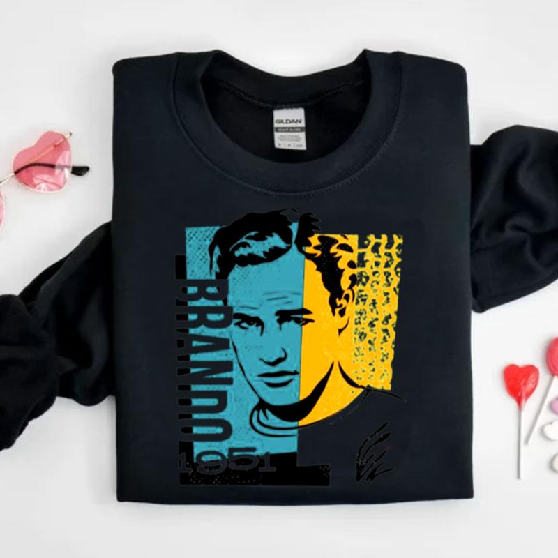 Design Portrait Of Marlon Brando The Godfather Shirts