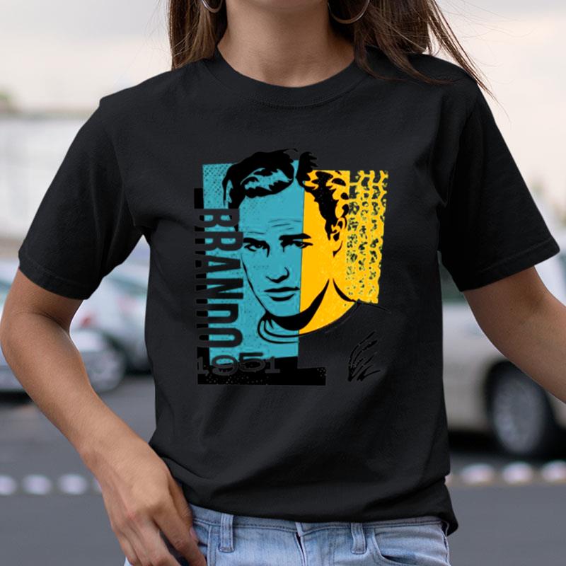 Design Portrait Of Marlon Brando The Godfather Shirts
