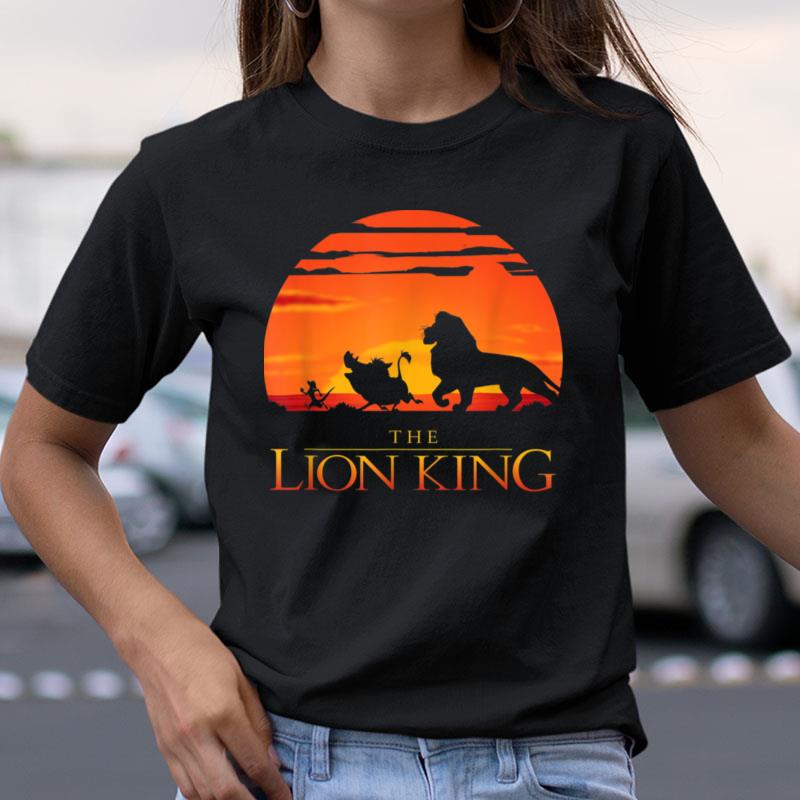 Disney Lion King Classic Sunset Walk Shirts