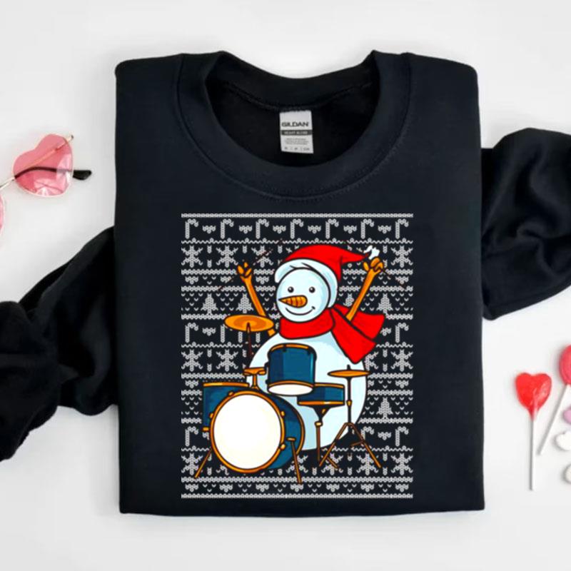 Drummer Ugly Christmas Shirts