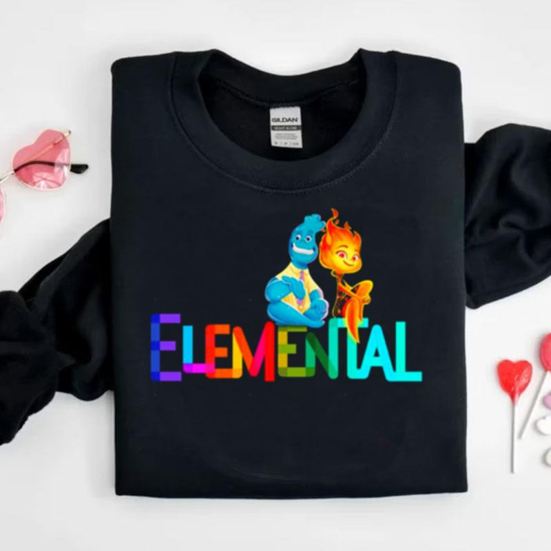 Elemental Fire And Water Shirts