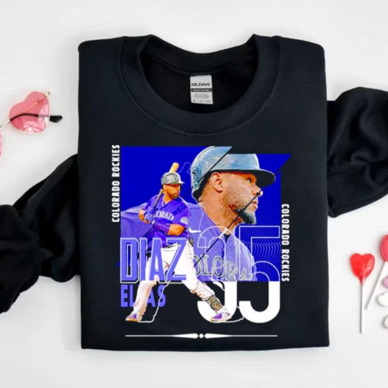 Elias Diaz Colorado Rockies Baseball Poster Shirts