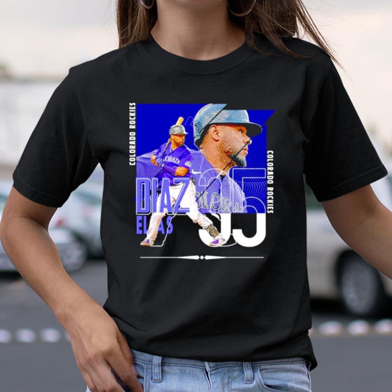 Elias Diaz Colorado Rockies Baseball Poster Shirts