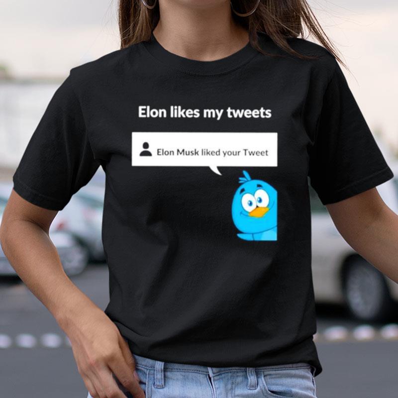 Elon Musk Line My Tweets Shirts