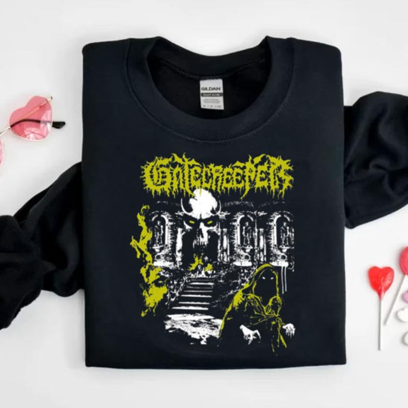 Fan Art Gatecreeper Death Metal Yellow Design Shirts