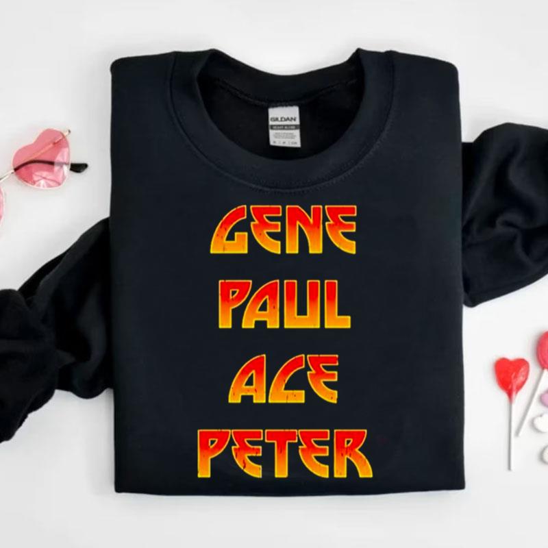 Gene Paul Ace Peter Shirts