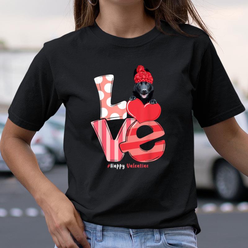 German Shepherd Love Happy Valentine Dogs Heart Shirts