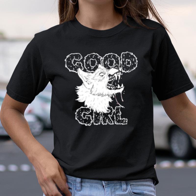 Good Girl Black Women's Flowy Muscle Shirts