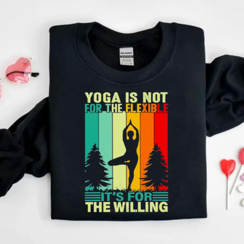 Half Moon Yoga Pose Vintage Shirts