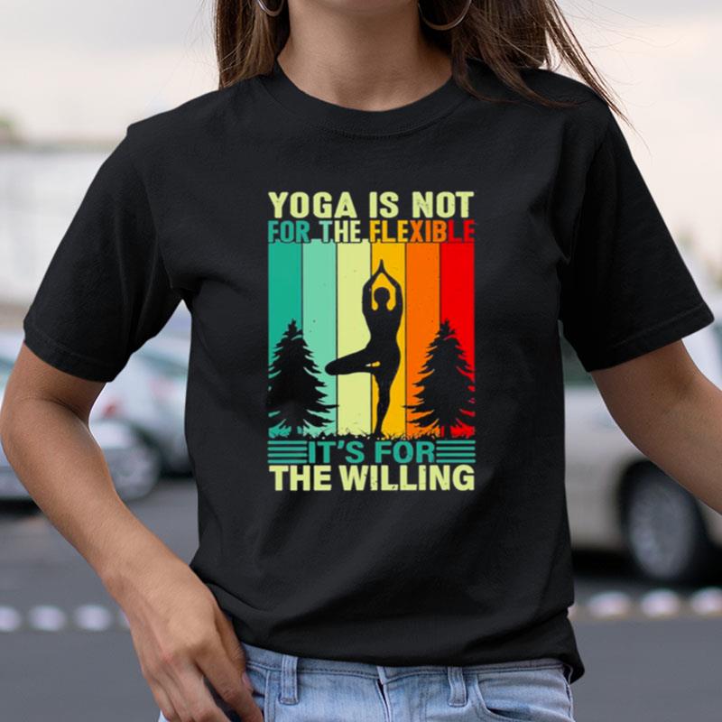 Half Moon Yoga Pose Vintage Shirts