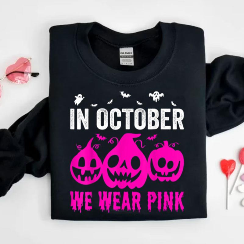 Halloween Design For Breast Cancer Awareness Cute Halloween Shirts