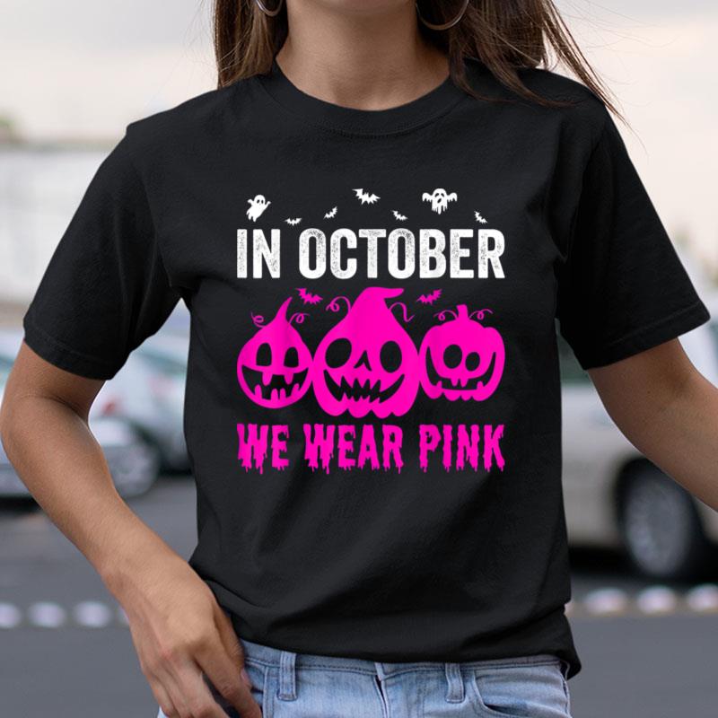 Halloween Design For Breast Cancer Awareness Cute Halloween Shirts