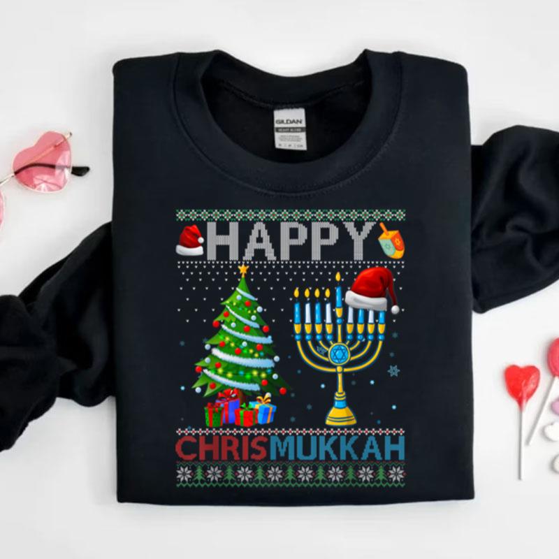 Happy Chrismukkah Jewish Christmas Hanukkah Chanukah Shirts